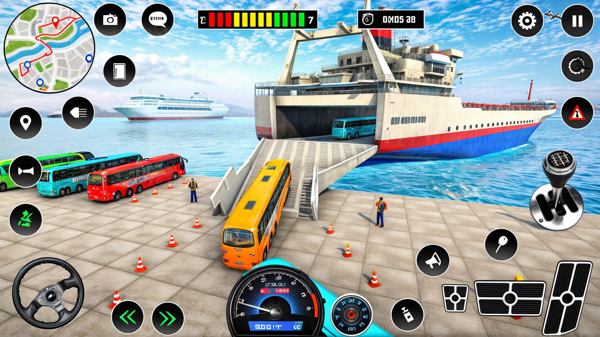 اسکرین شات 4 بازی Bus Simulator Coach Bus Games