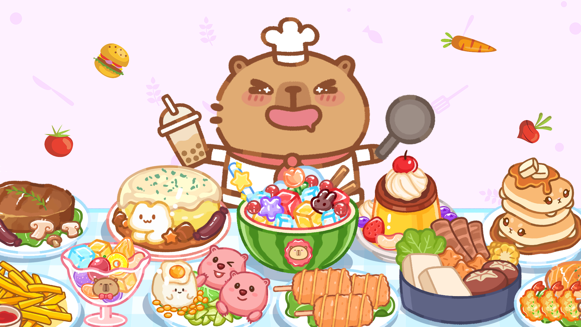 اسکرین شات 1 بازی Food Master: Mukbang Live ASMR