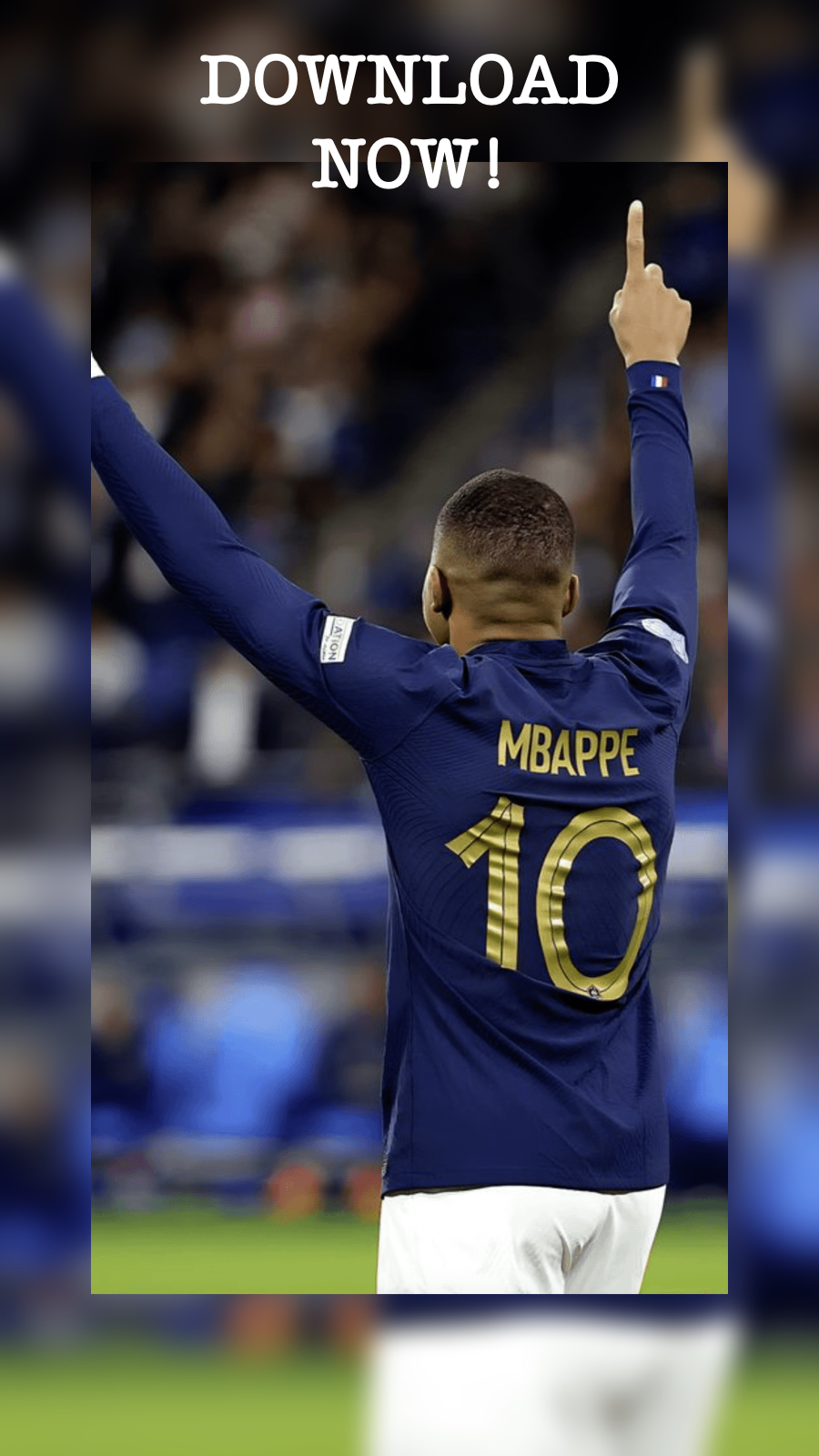 اسکرین شات 5 برنامه Kylian Mbappe Wallpapers 4K HD