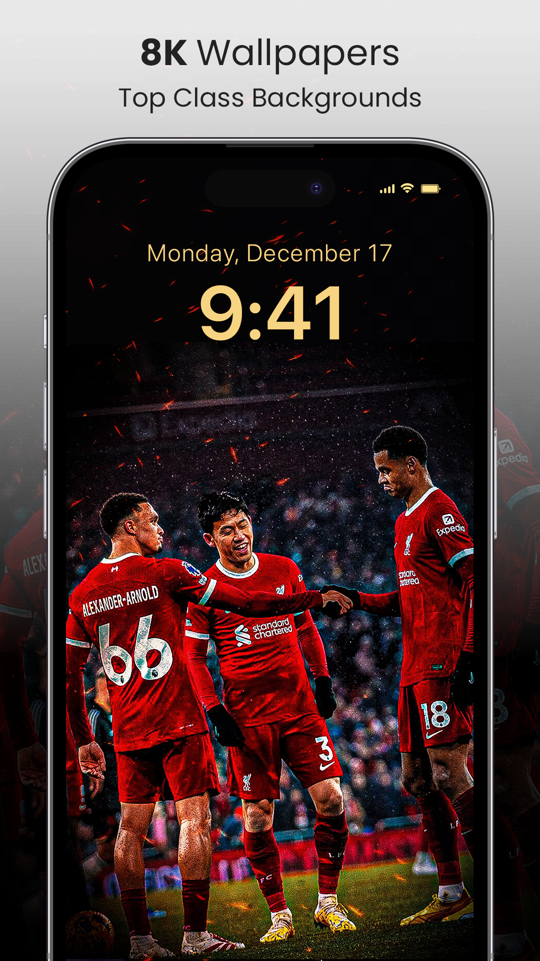 اسکرین شات 6 برنامه Football Wallpapers HD