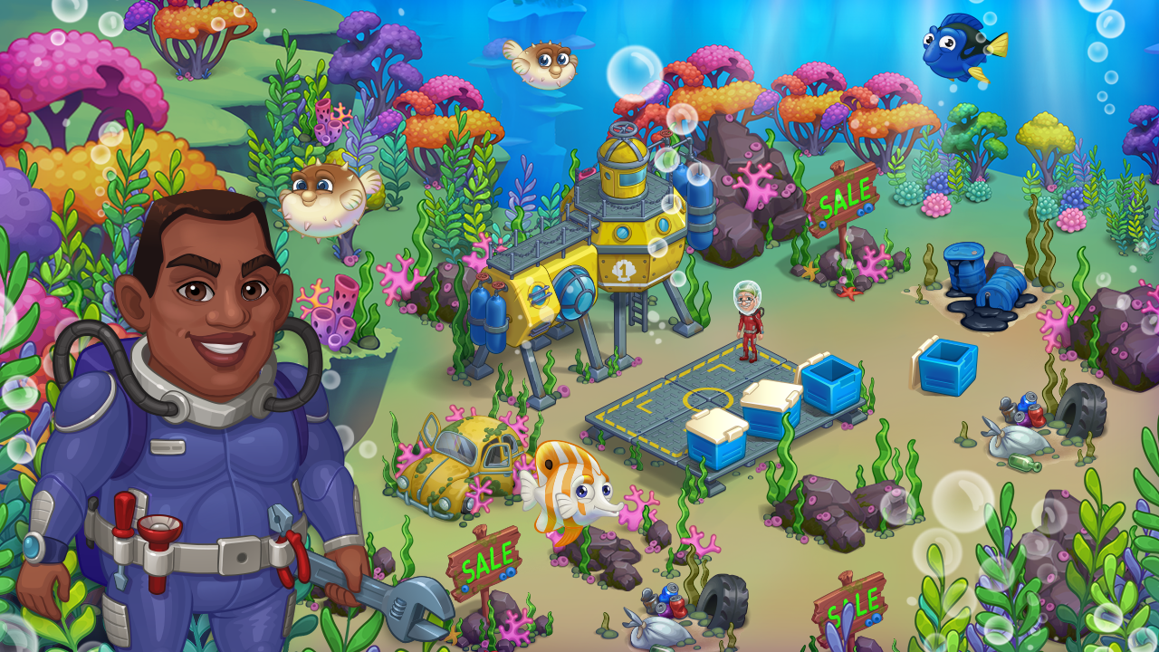 اسکرین شات 7 بازی Aquarium Farm - water journey