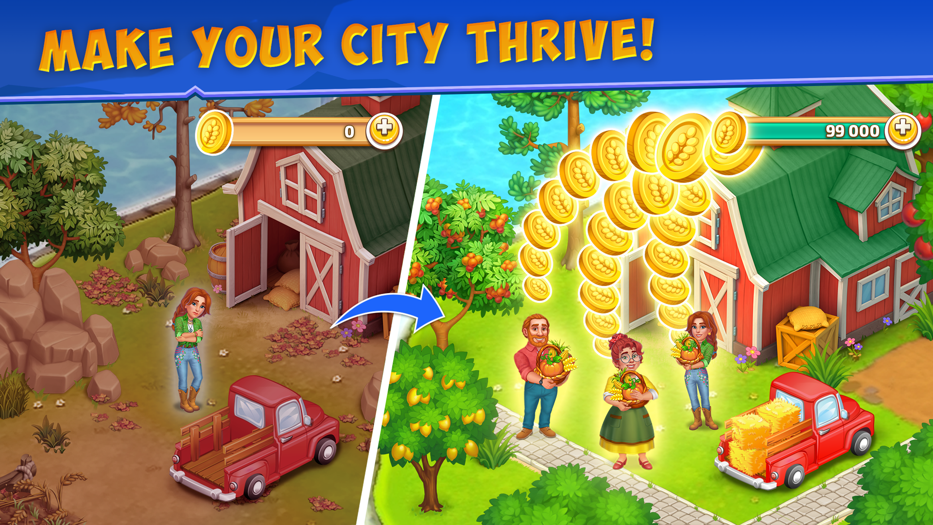 اسکرین شات 8 بازی Cartoon city 2 farm town story