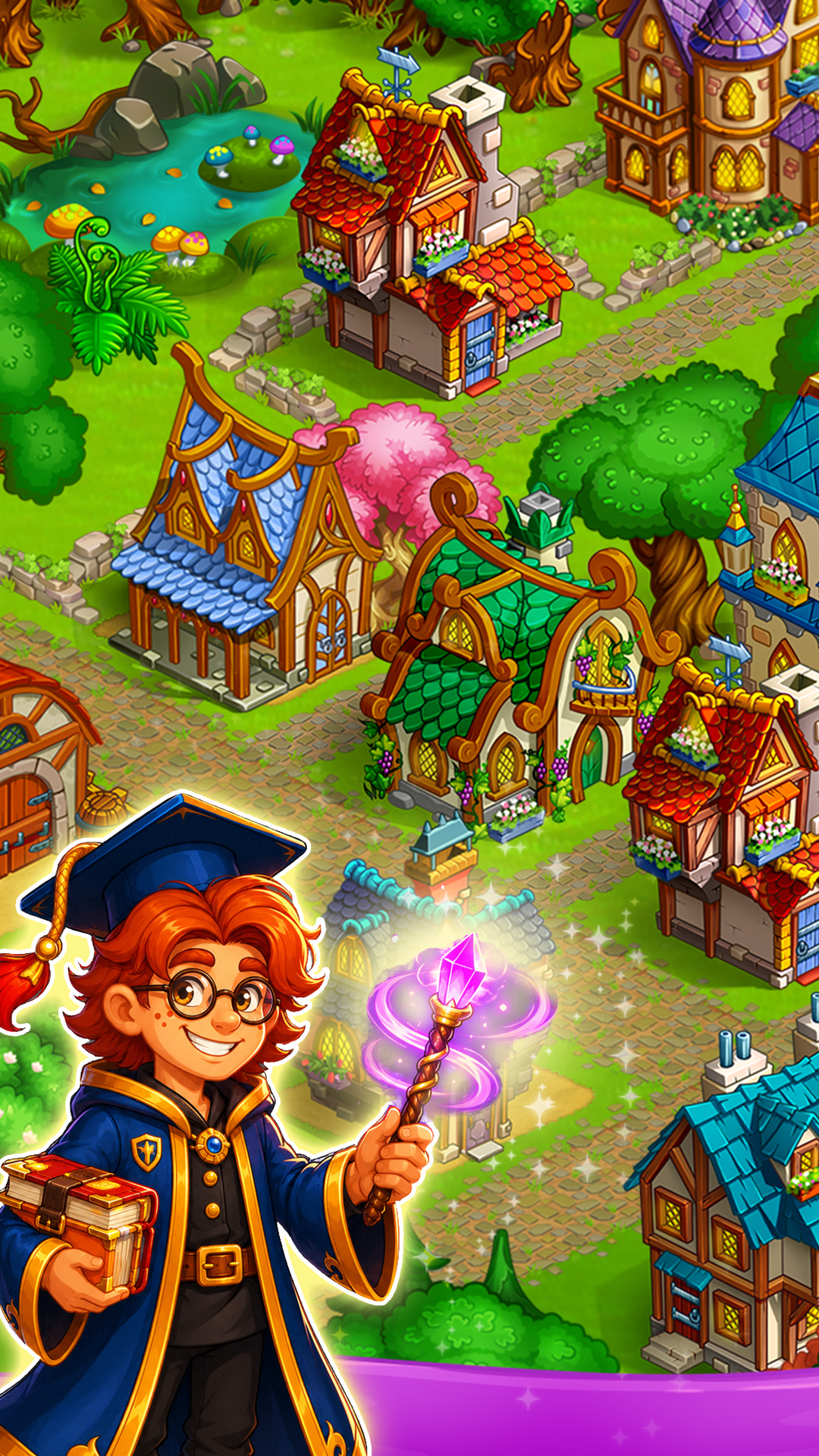 اسکرین شات 1 بازی Farm Fantasy: Dragon Village