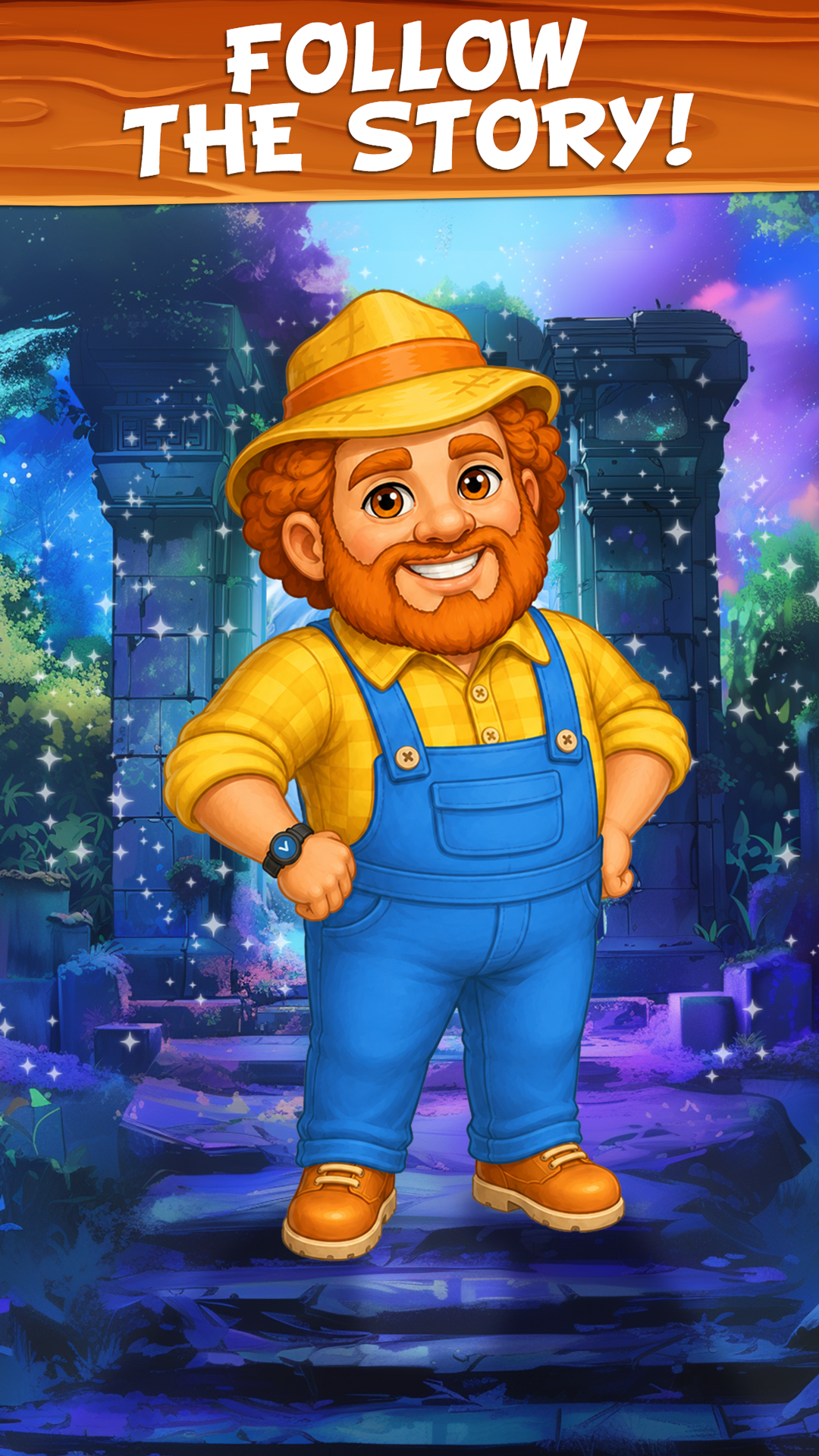 اسکرین شات 1 بازی Farm Town: Magic Fairy Village