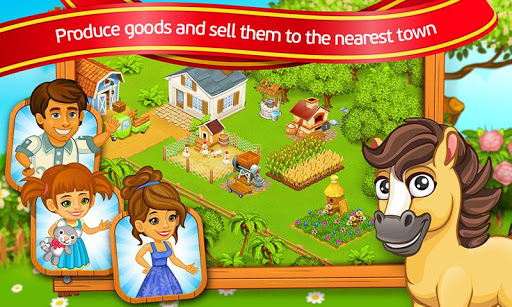 اسکرین شات 4 بازی Farm Town: Cartoon Story