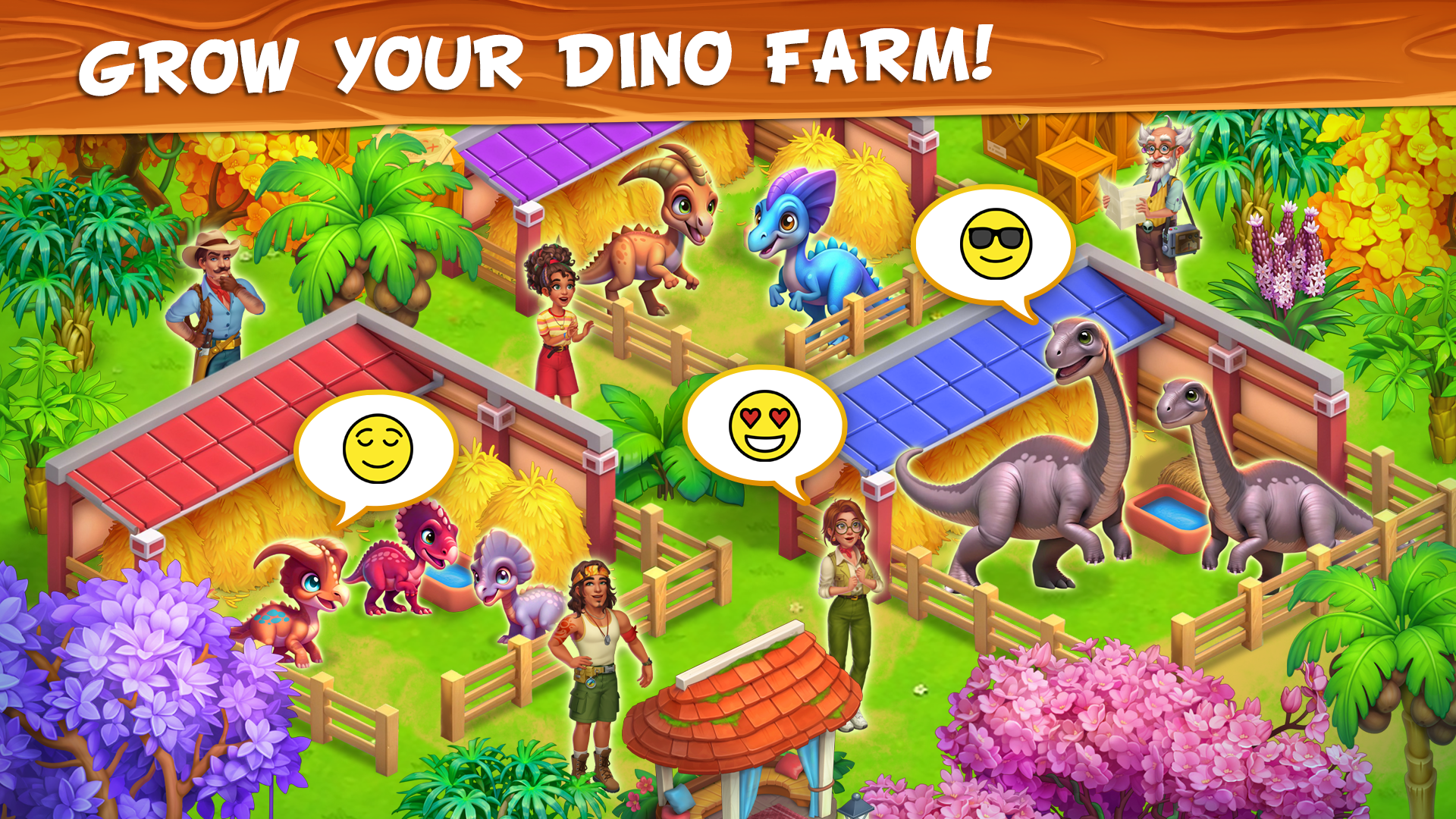 اسکرین شات 5 بازی Farm Island - Family Journey