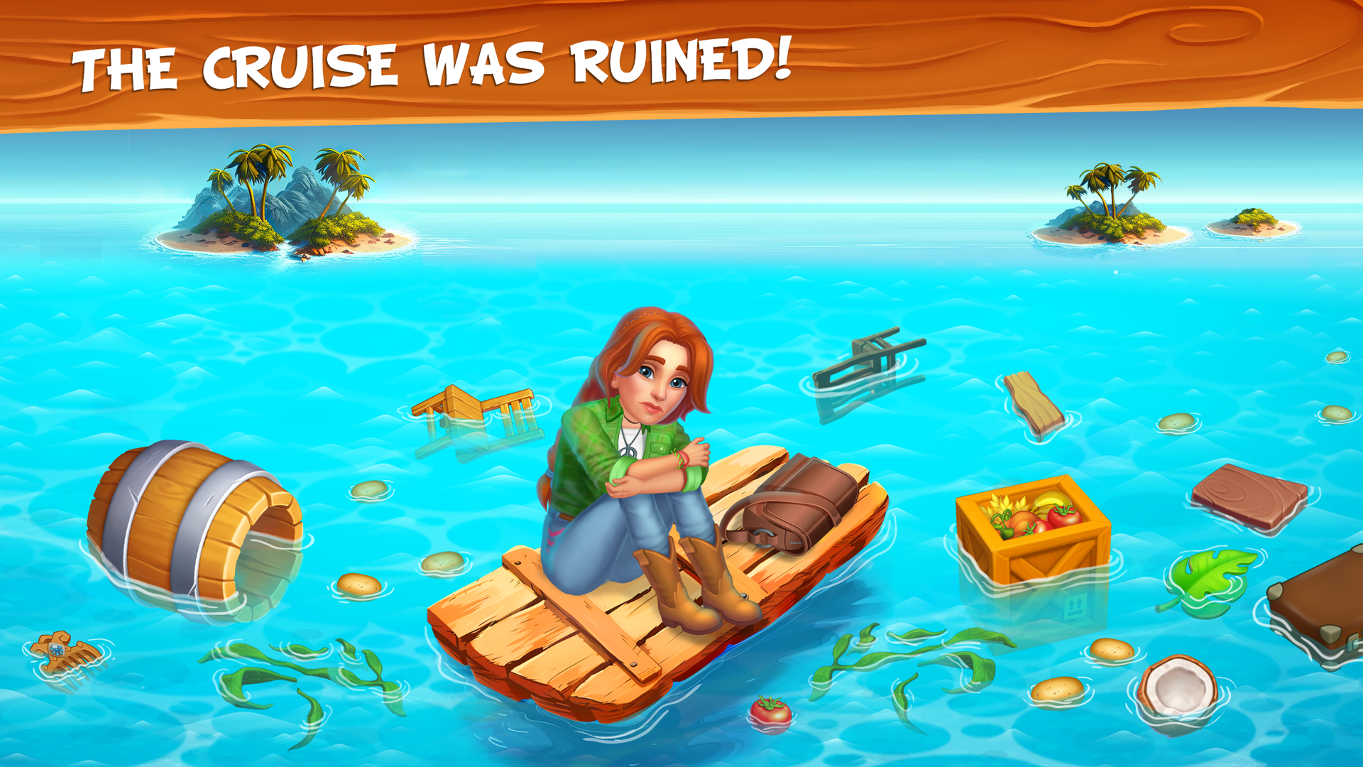 اسکرین شات 5 بازی Farm Town: Merge Cozy Village
