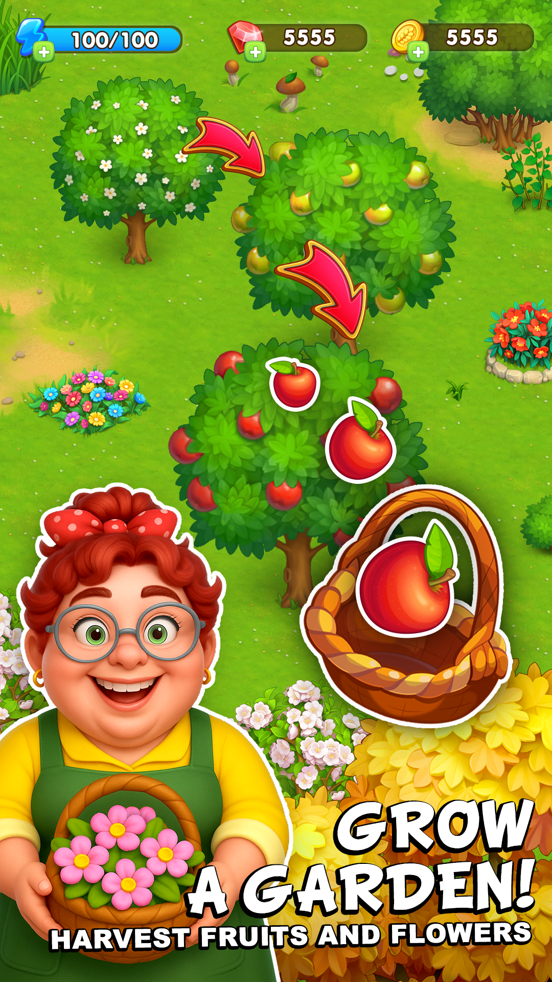 اسکرین شات 8 بازی Farm Town: Merge Village Story