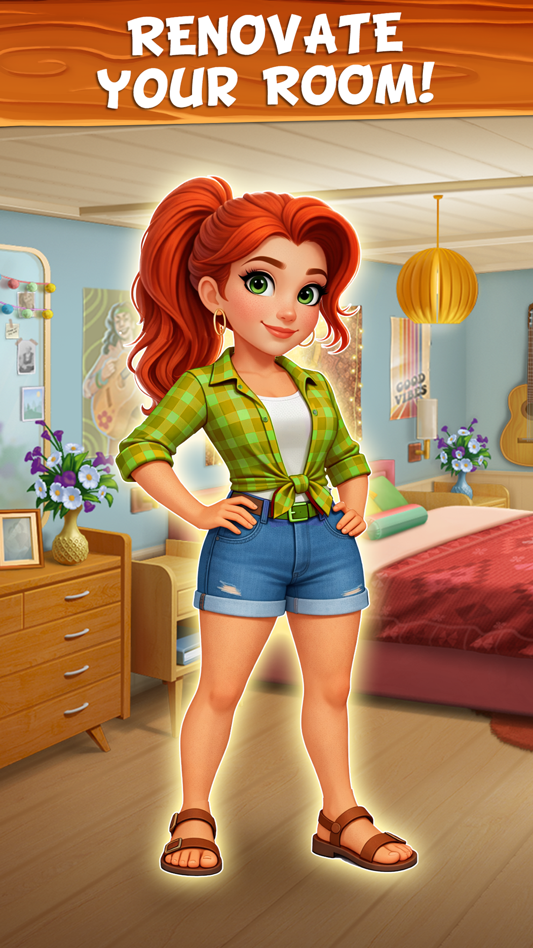 اسکرین شات 2 بازی Farm Town: Merge Village Story