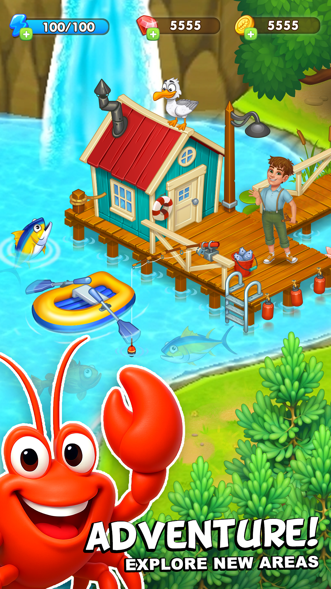 اسکرین شات 7 بازی Farm Town: Merge Village Story