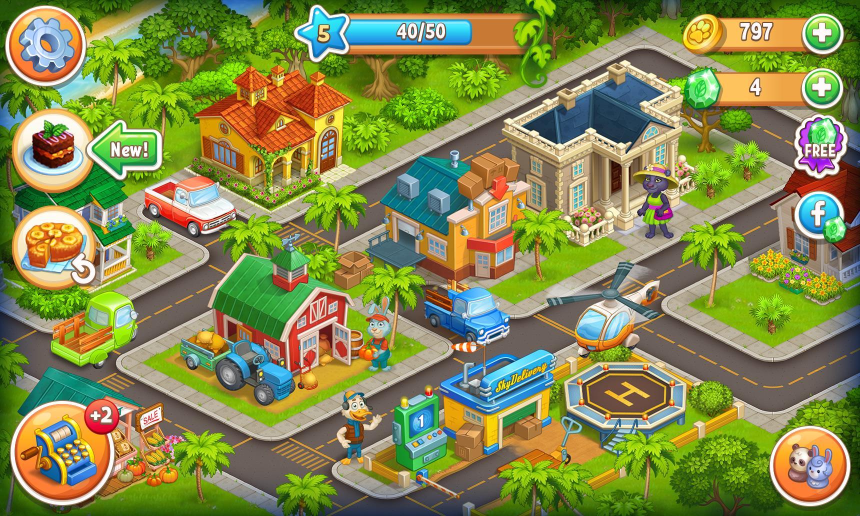 اسکرین شات 8 بازی Farm Zoo Happy Day in Pet City