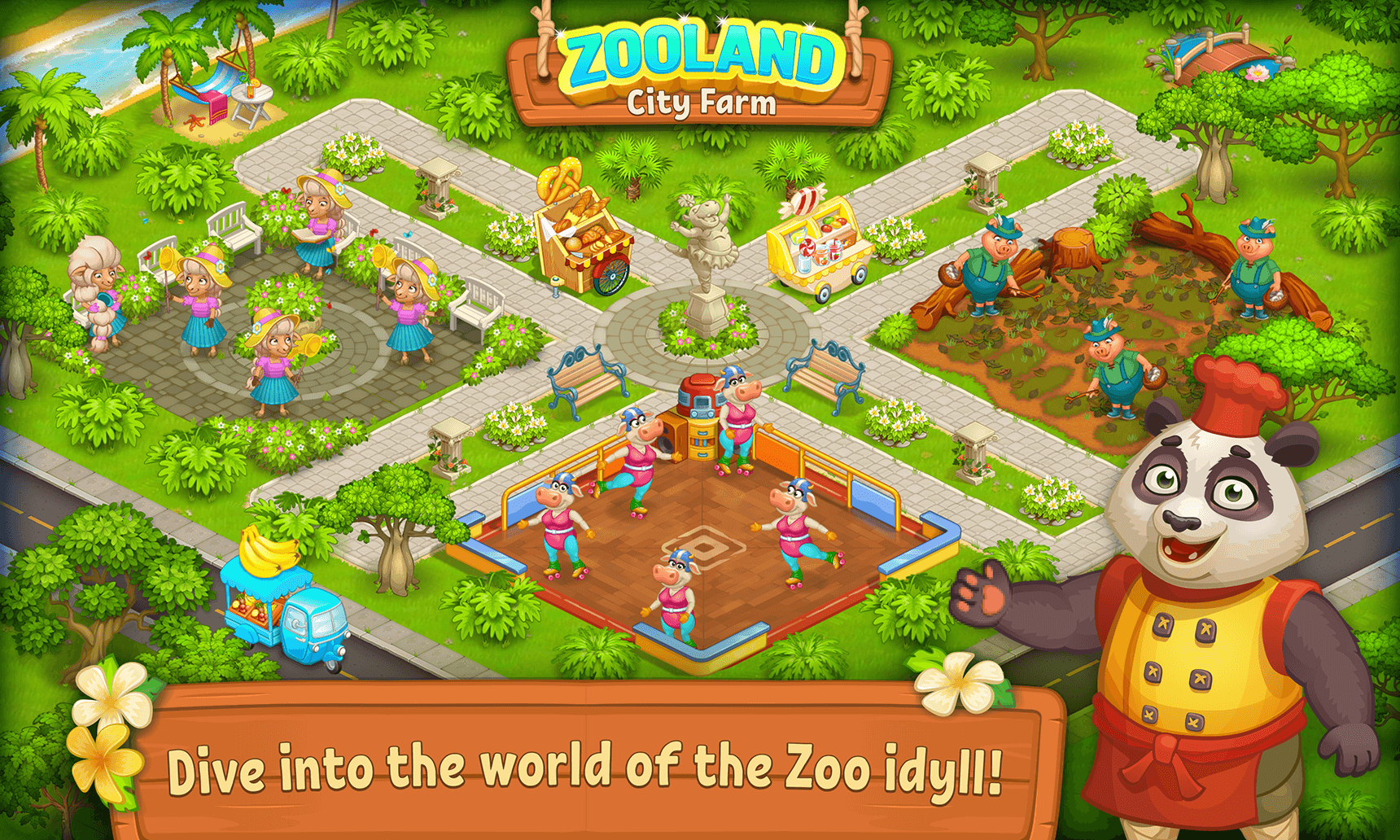 اسکرین شات 7 بازی Farm Zoo Happy Day in Pet City