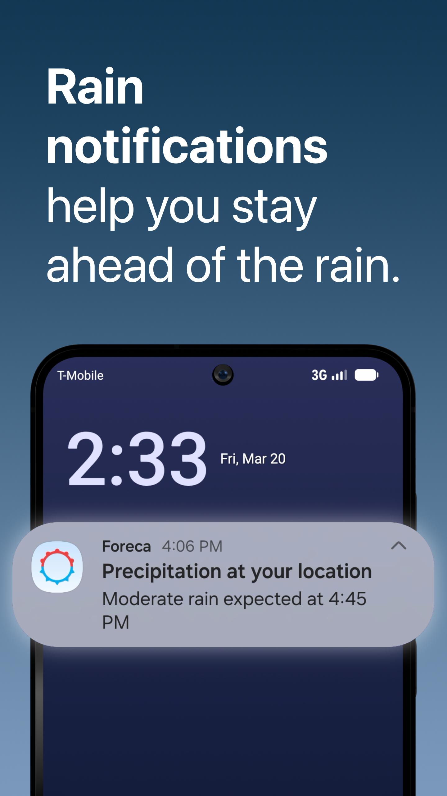 اسکرین شات 3 برنامه Foreca Weather & Radar