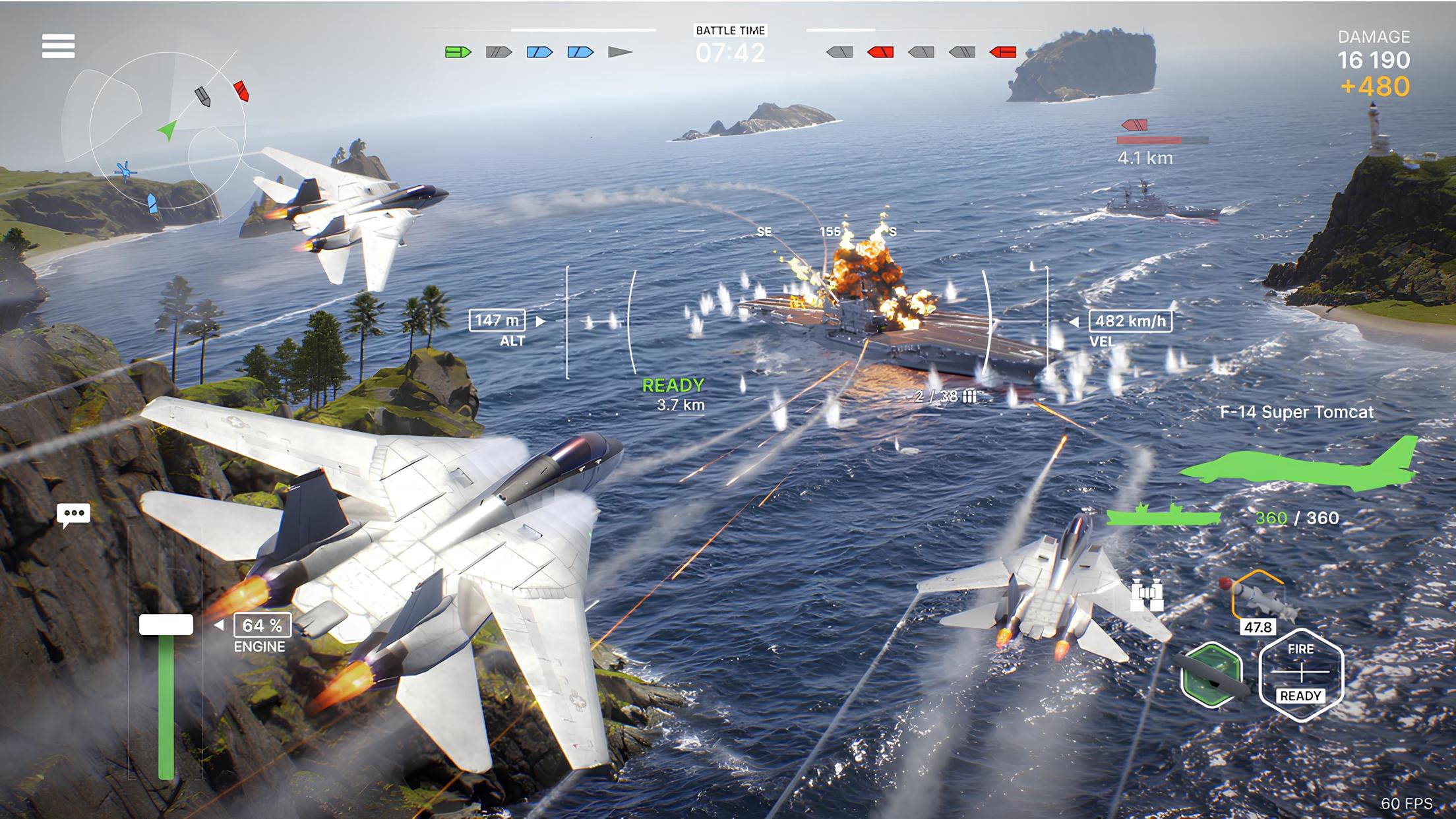 اسکرین شات 6 بازی Warships Mobile 2: Naval War