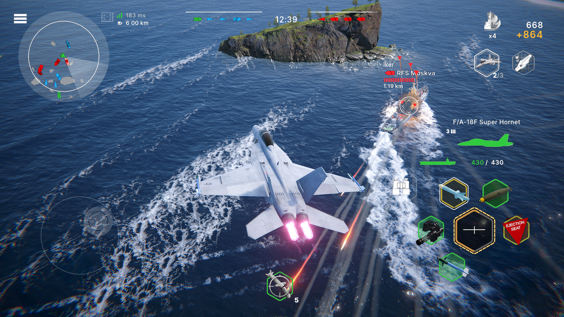 اسکرین شات 4 بازی Warships Mobile 2: Naval War