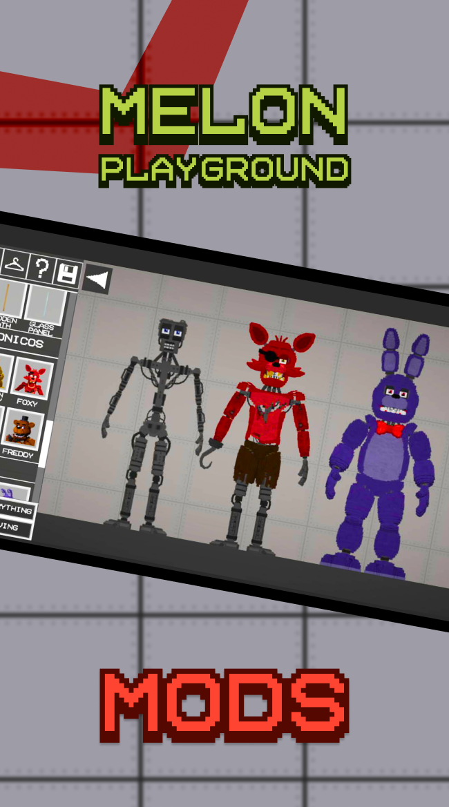 اسکرین شات 3 برنامه Mods & Addons Melon Playground