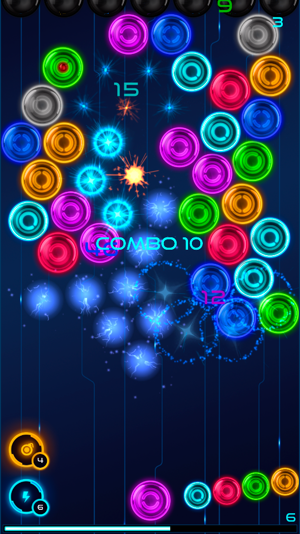 اسکرین شات 8 بازی Magnetic Balls: Neon