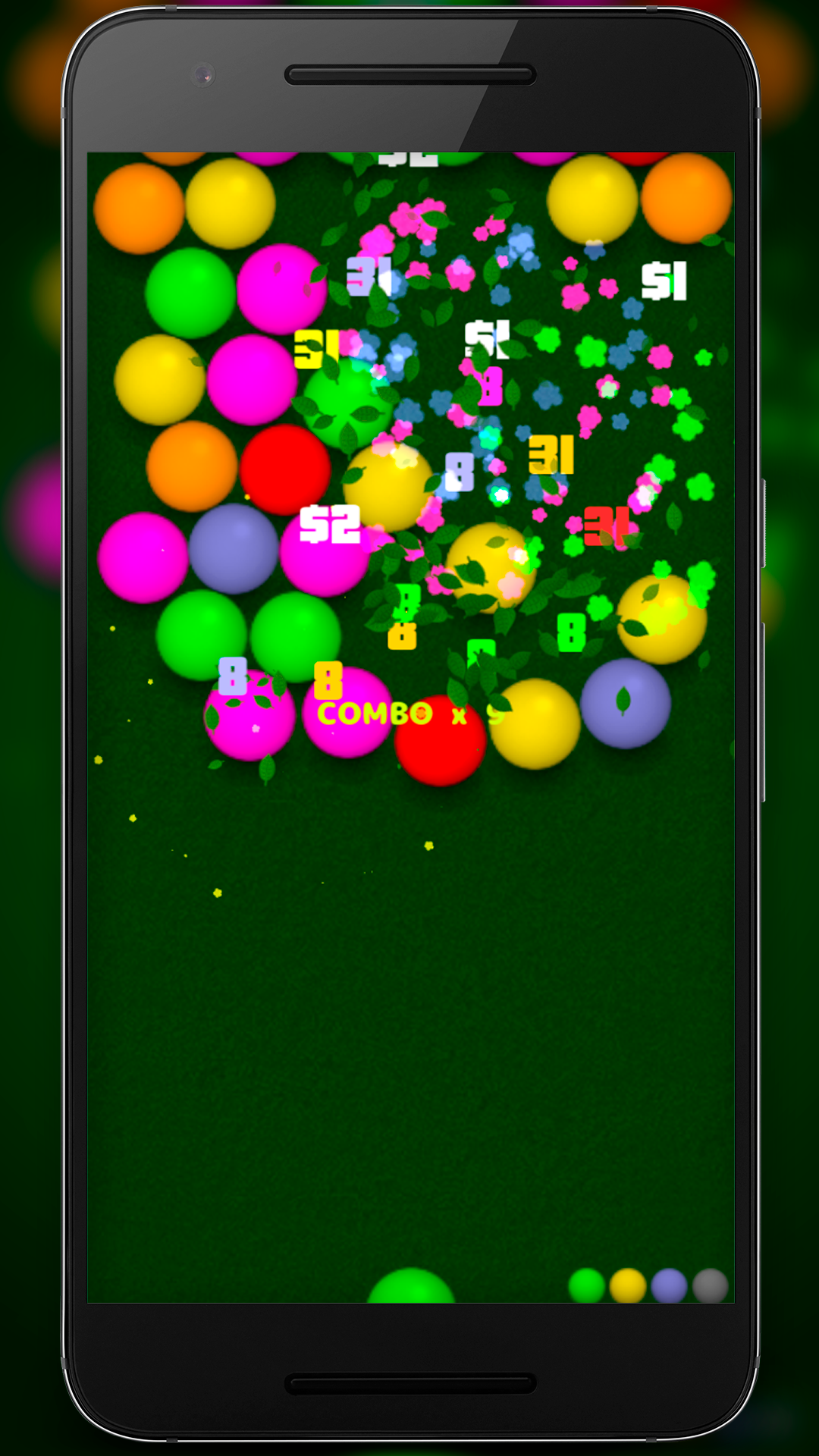اسکرین شات 6 بازی Magnetic balls bubble shoot