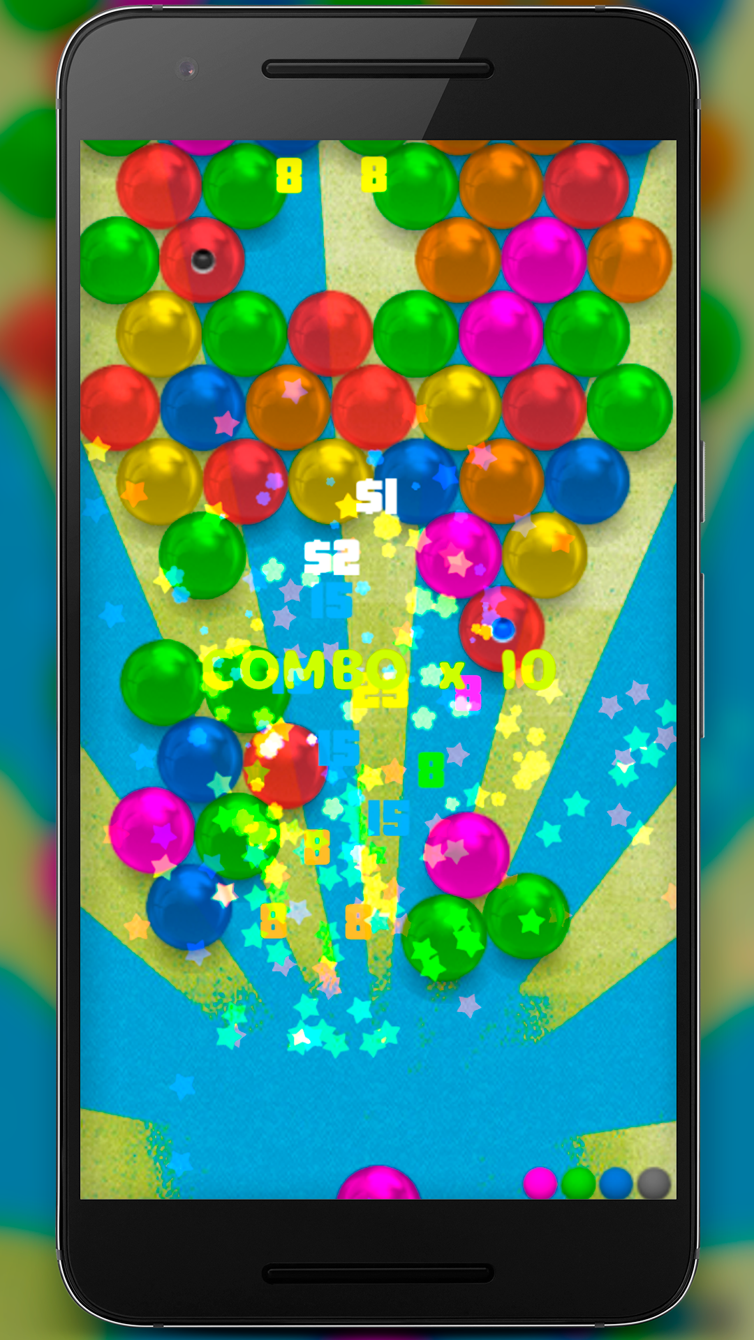 اسکرین شات 7 بازی Magnetic balls bubble shoot