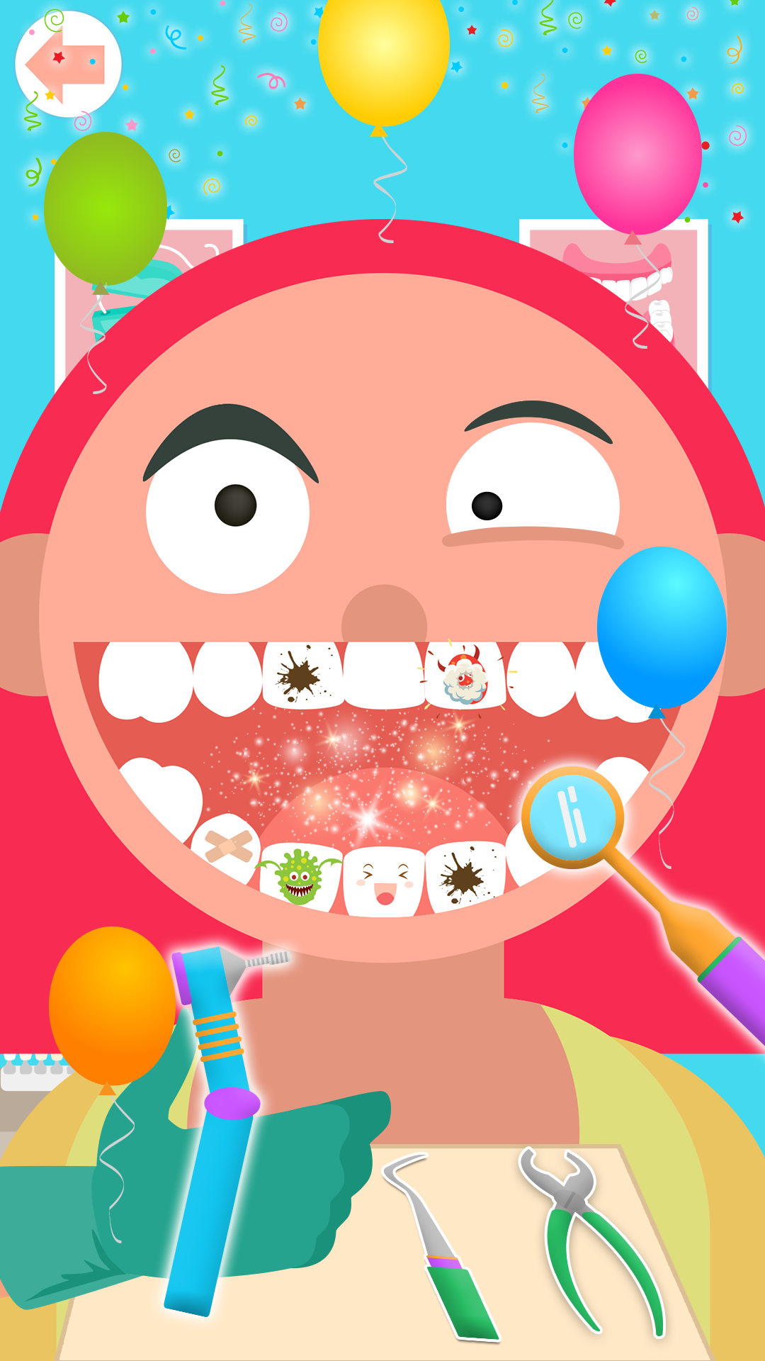 اسکرین شات 6 برنامه Kids Dentist & Doctor Games