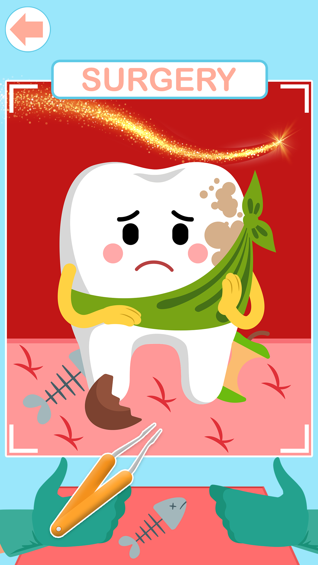 اسکرین شات 4 برنامه Kids Dentist & Doctor Games