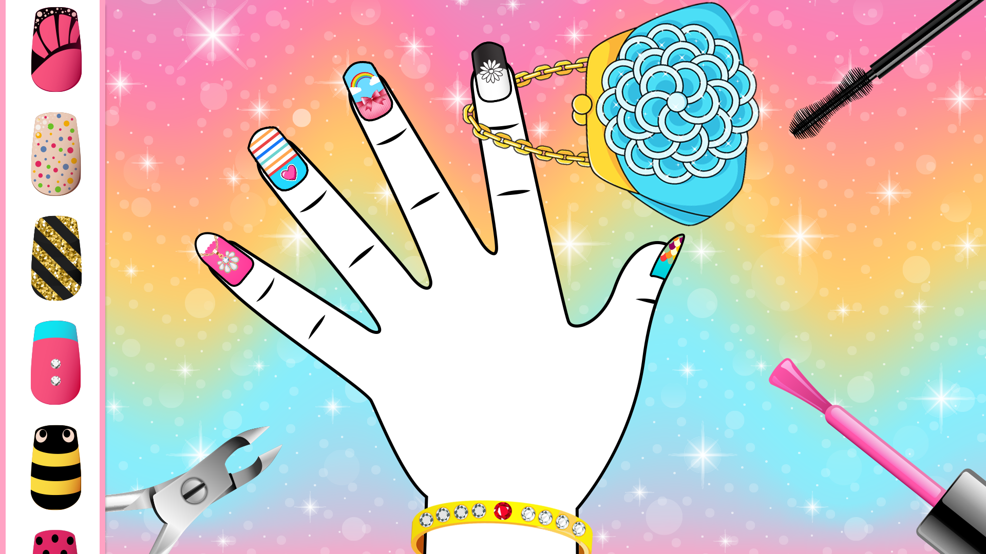 اسکرین شات 6 برنامه Princess Coloring Book & Games