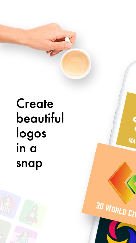 اسکرین شات 1 برنامه Logo Maker - Watermark Design