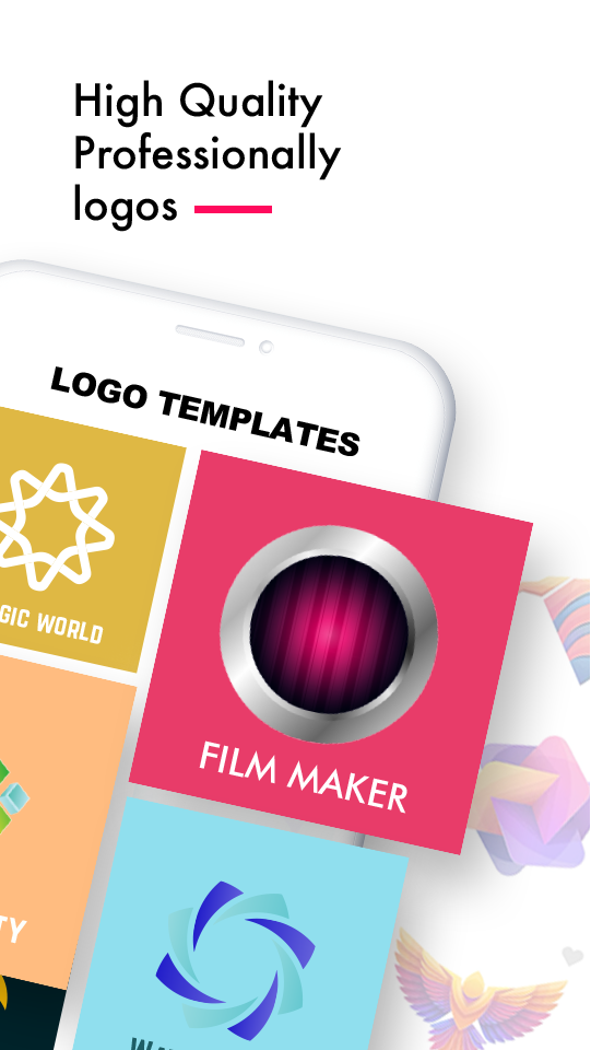 اسکرین شات 2 برنامه Logo Maker - Watermark Design