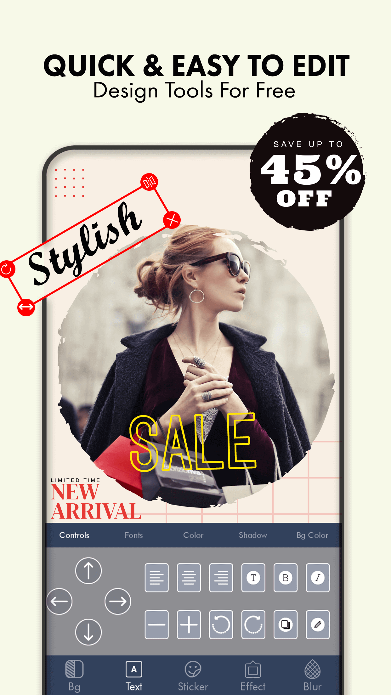 اسکرین شات 5 برنامه Poster Maker & Flyer Ads Page