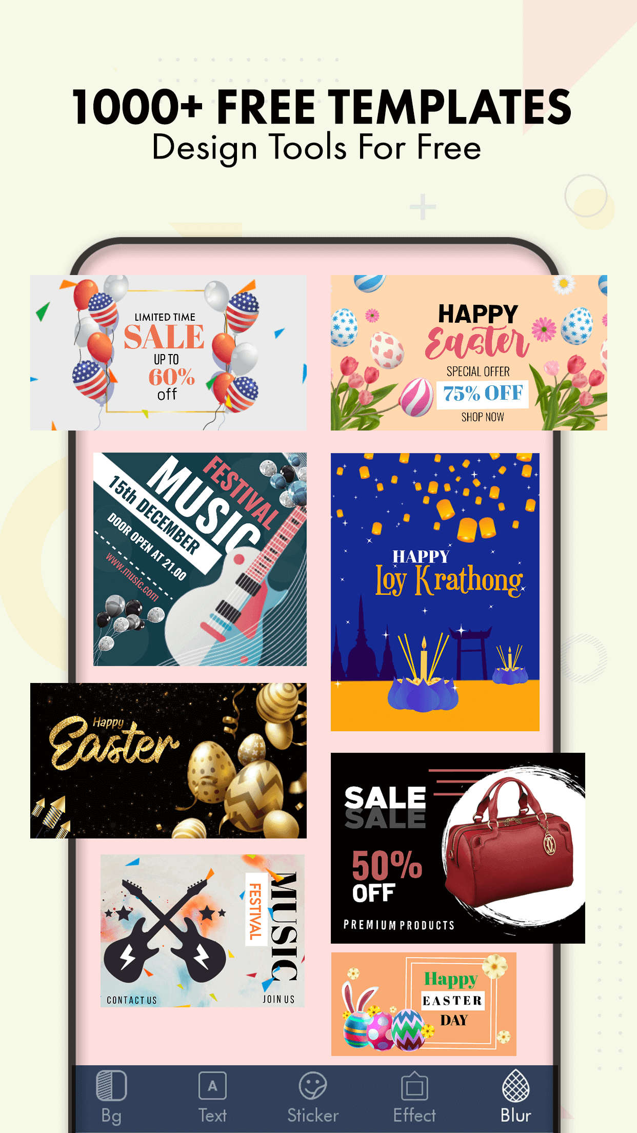 اسکرین شات 1 برنامه Poster Maker & Flyer Ads Page