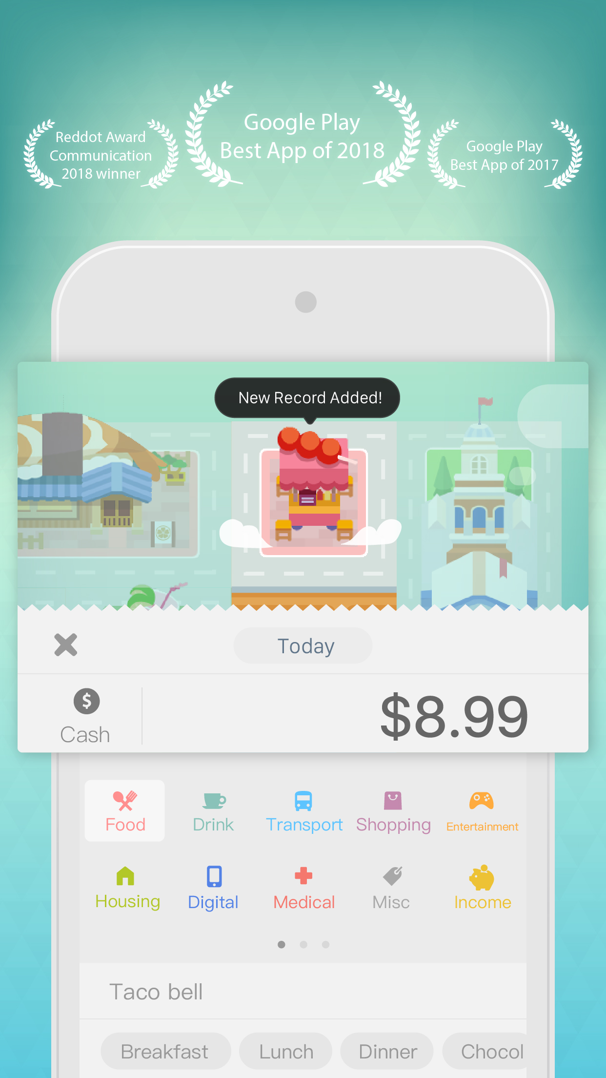 اسکرین شات 1 برنامه Fortune City - A Finance App