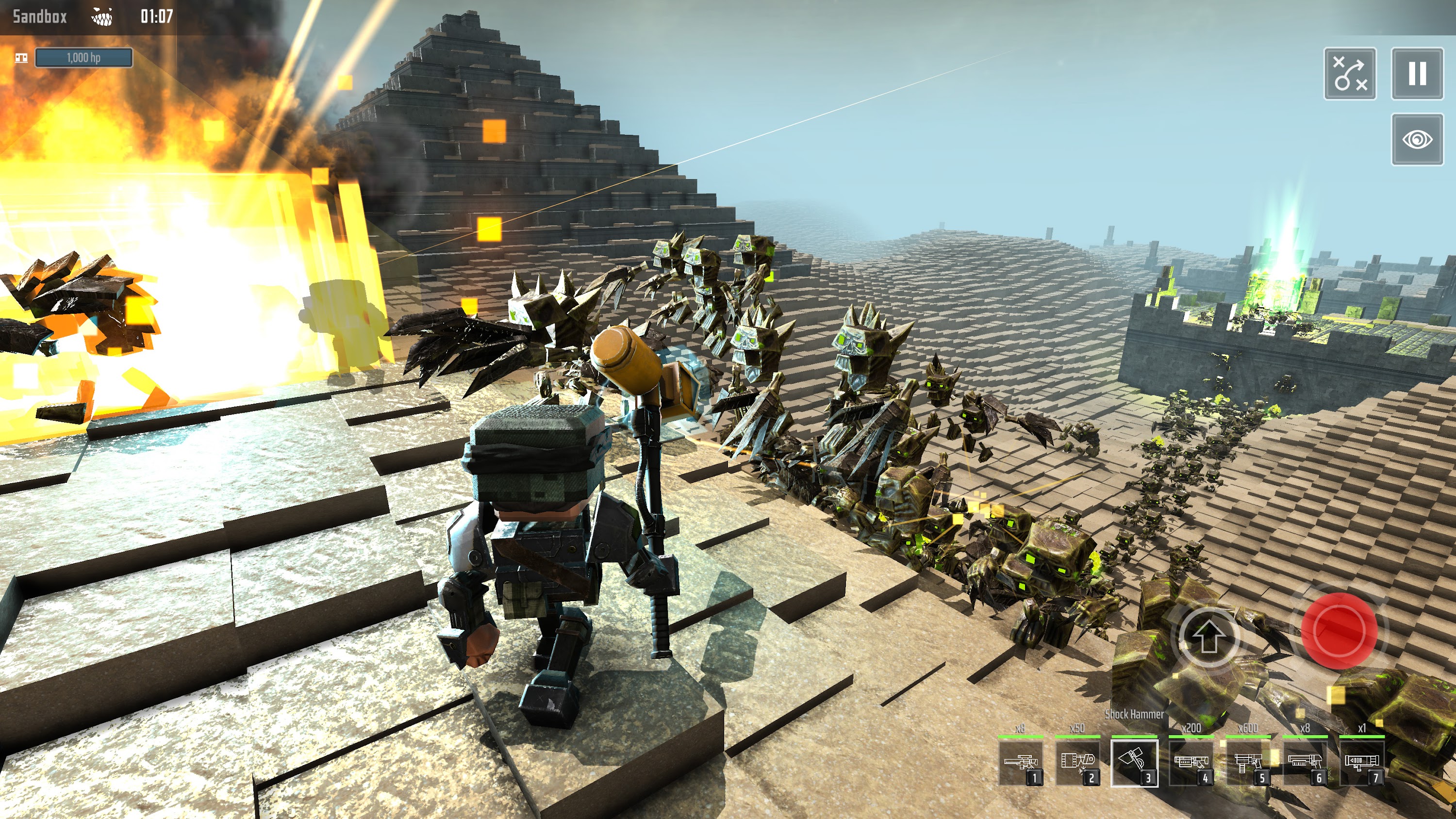 اسکرین شات 4 بازی Block Fortress 2