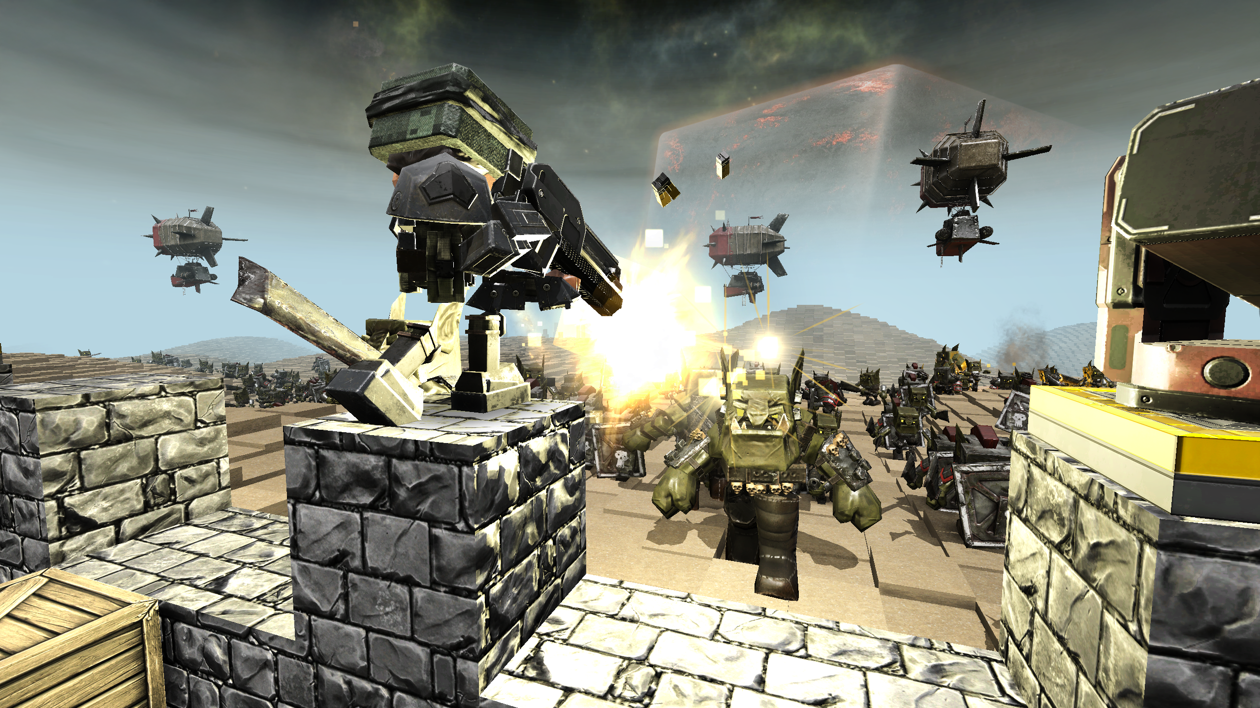 اسکرین شات 1 بازی Block Fortress 2