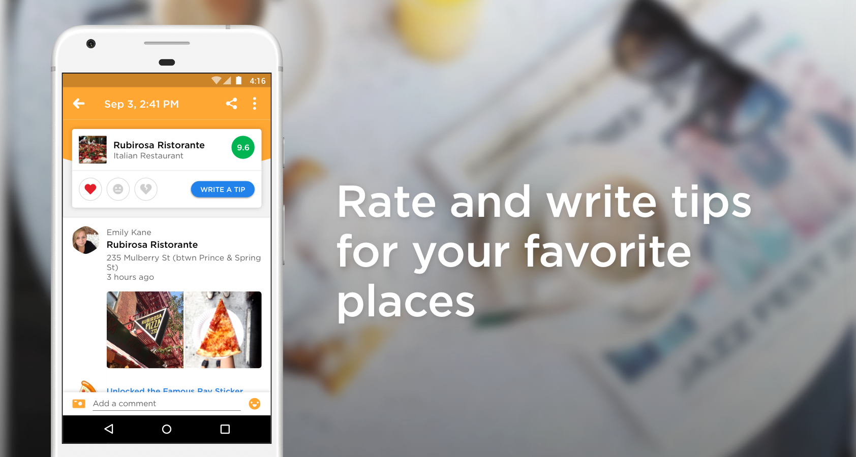 اسکرین شات 2 برنامه Foursquare Swarm: Check In