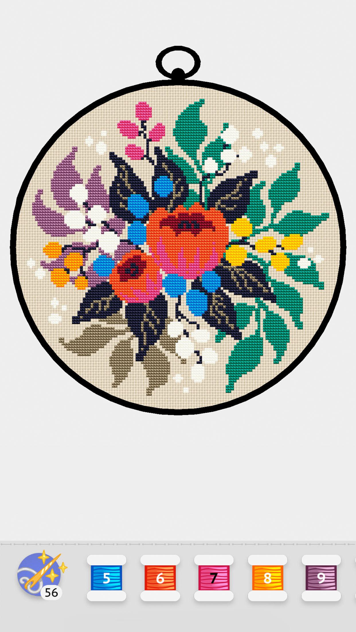 اسکرین شات 6 بازی Cross Stitch Club