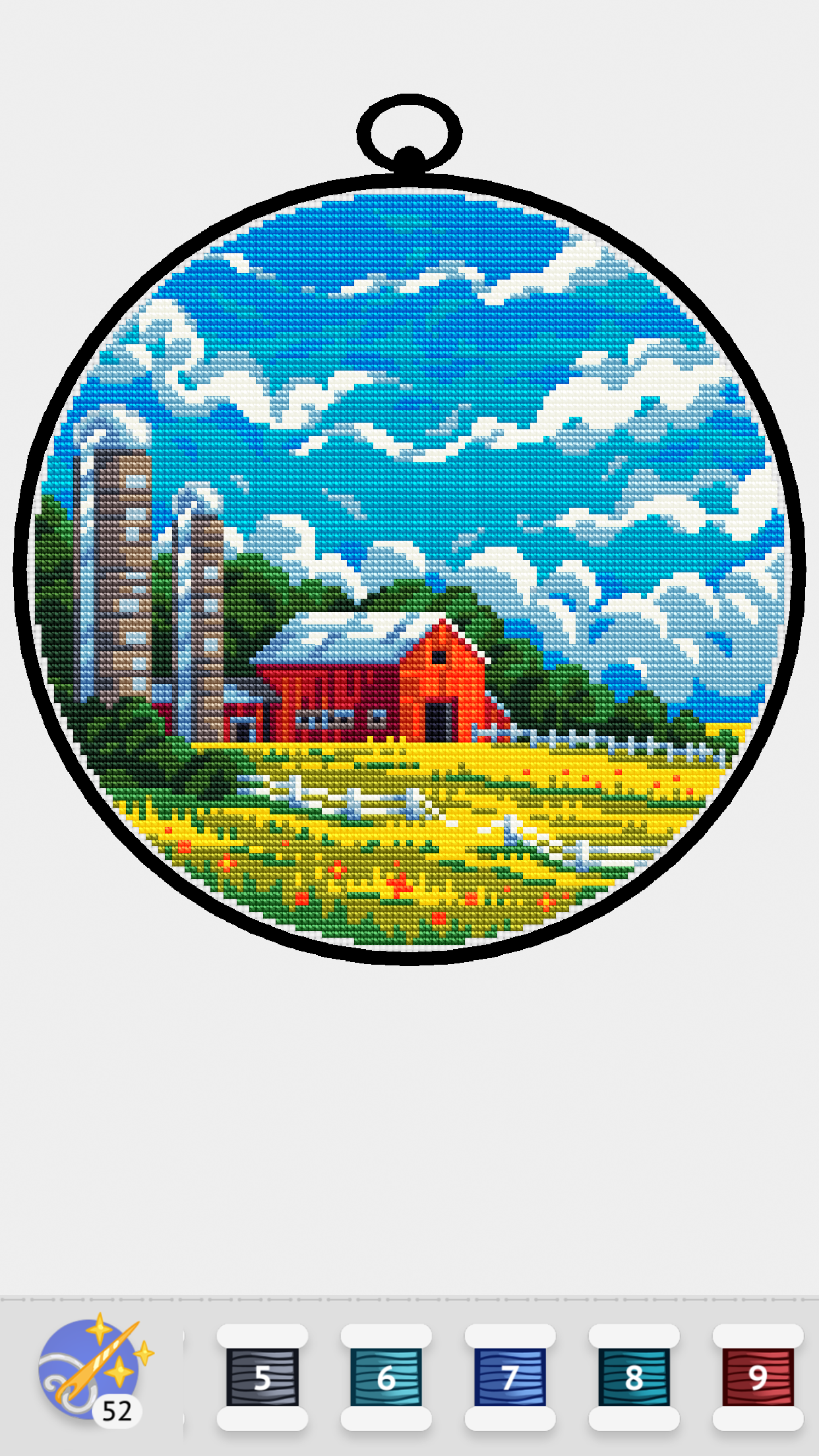 اسکرین شات 2 بازی Cross Stitch Club