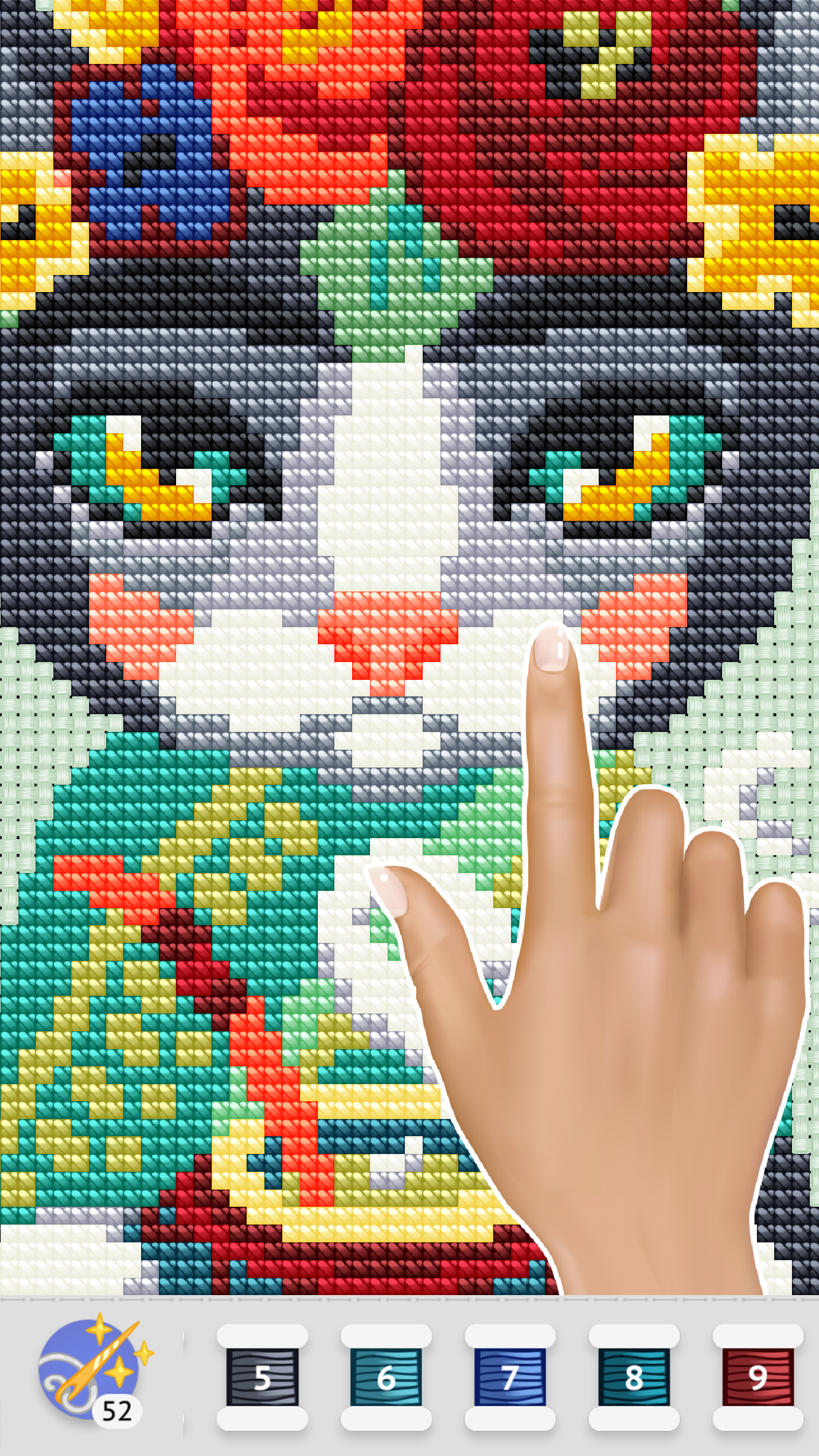 اسکرین شات 3 بازی Cross Stitch Club