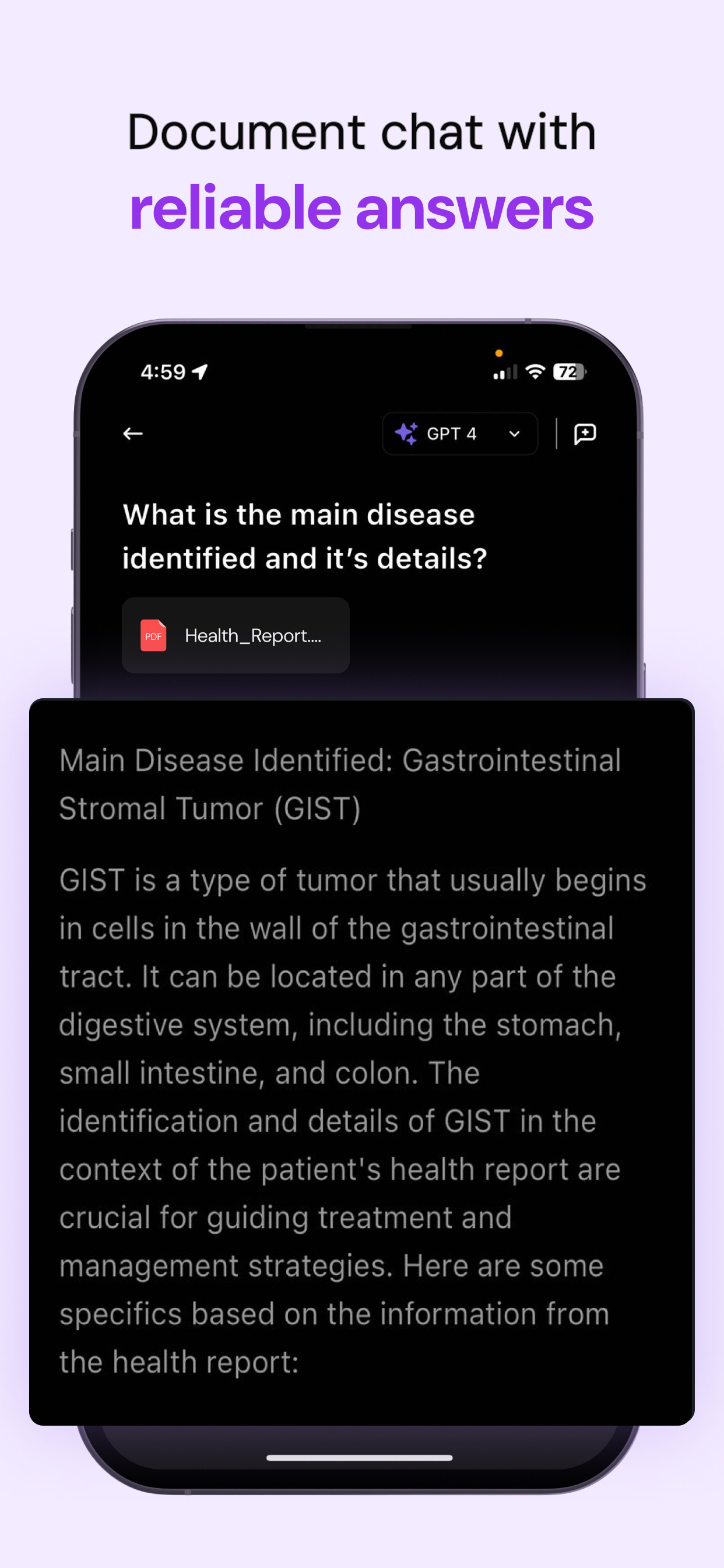 اسکرین شات 8 برنامه Merlin AI: AI Chat Assistant