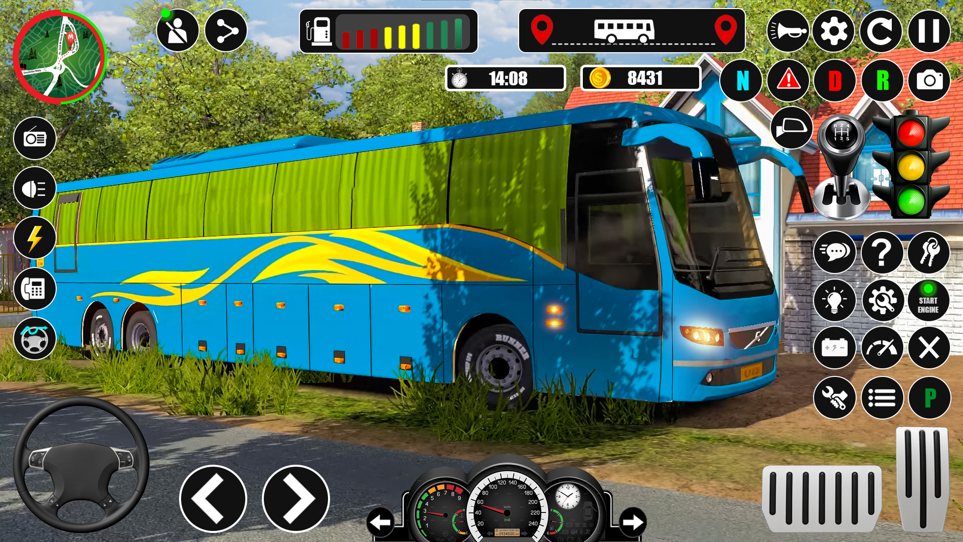 اسکرین شات 1 بازی Bus Driving Simulator Bus Game