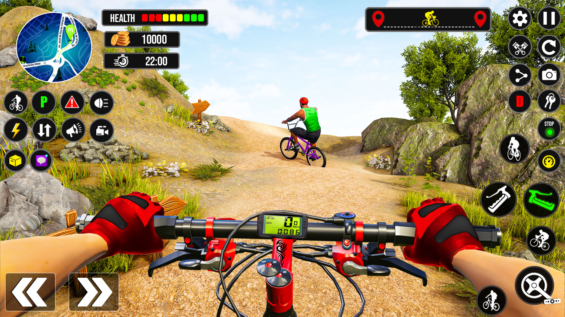 اسکرین شات 4 بازی Xtreme BMX Offroad Cycle Game