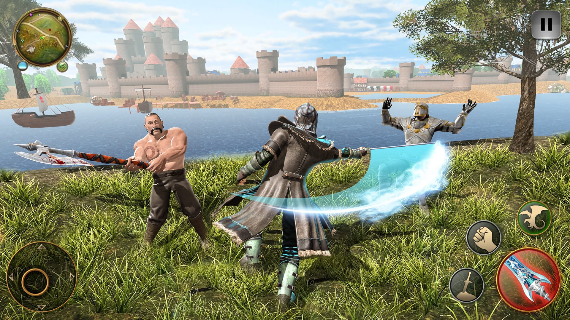 اسکرین شات 1 برنامه Shadow RPG Fighting Games