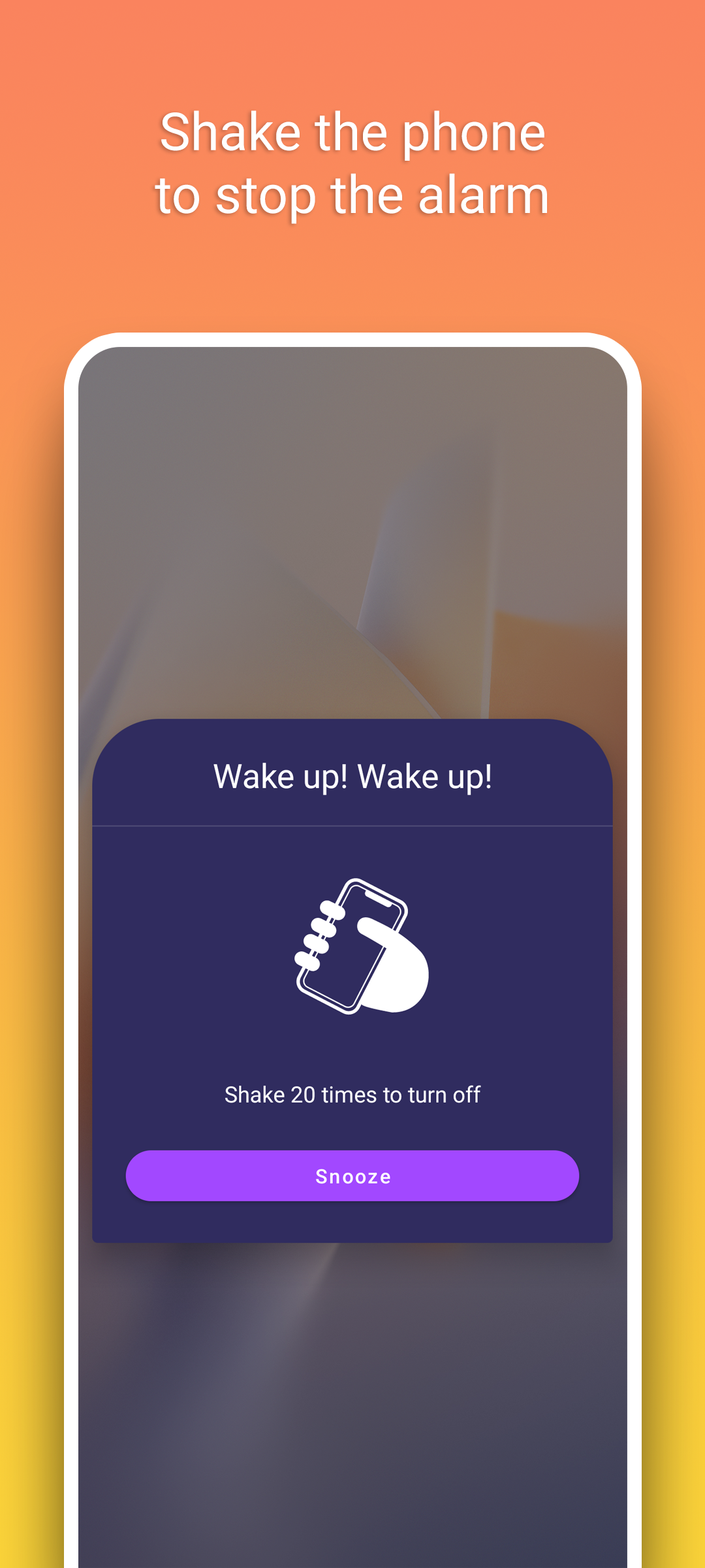اسکرین شات 5 برنامه Smart Alarm Clock