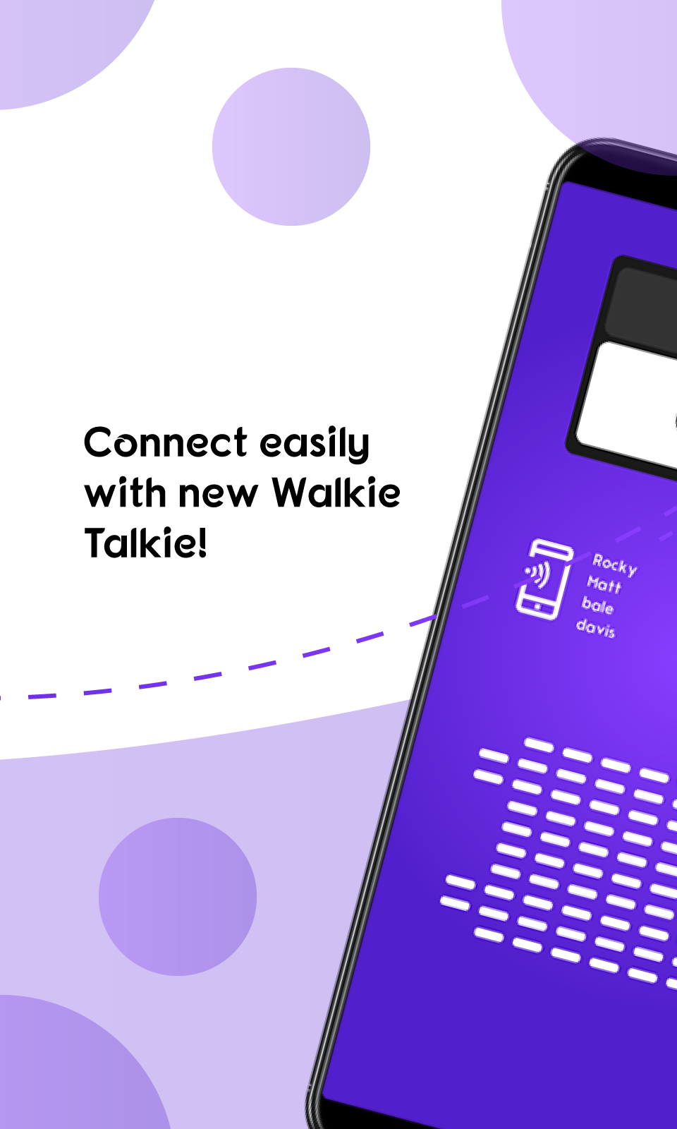 اسکرین شات 4 برنامه PTT Walkie Talkie -Calling app