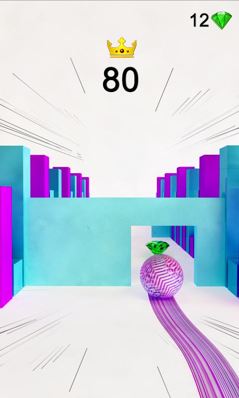 اسکرین شات 2 بازی Ball Rolling Catch Up Rush
