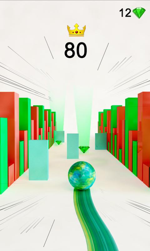 اسکرین شات 3 بازی Ball Rolling Catch Up Rush