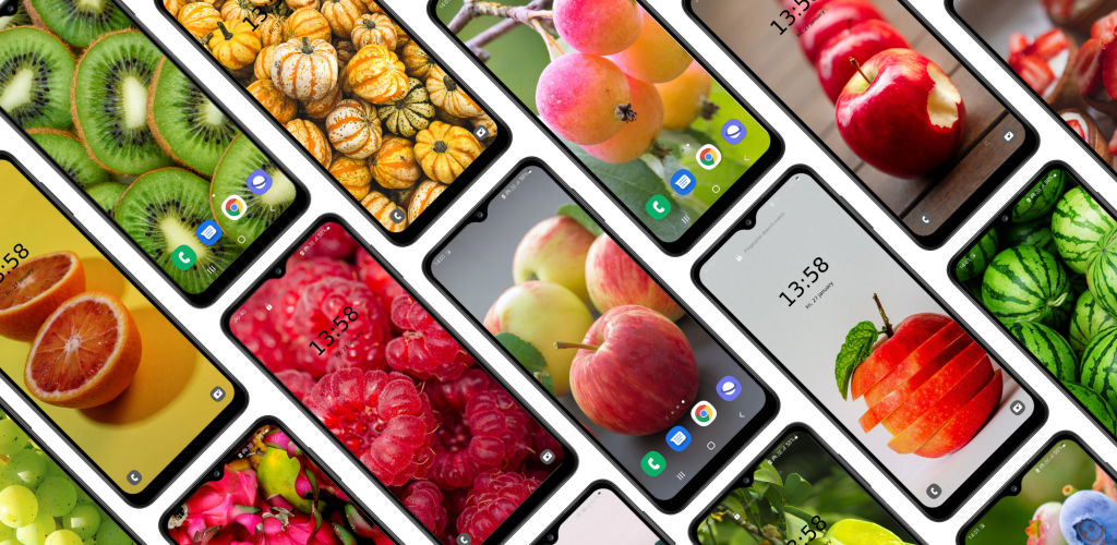 اسکرین شات 1 برنامه Fruit Wallpapers