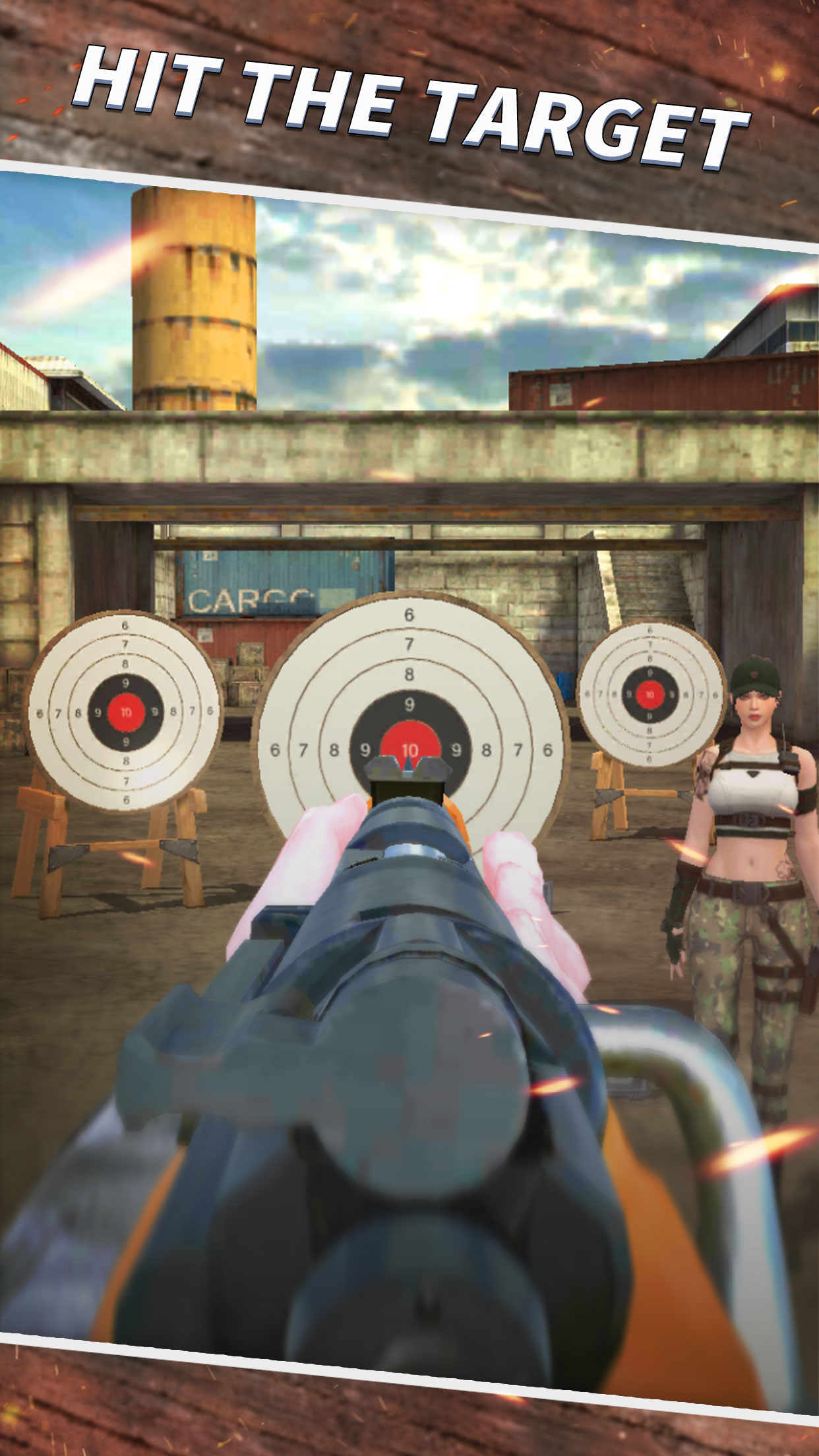 اسکرین شات 4 بازی Sniper Shooting : 3D Gun Game
