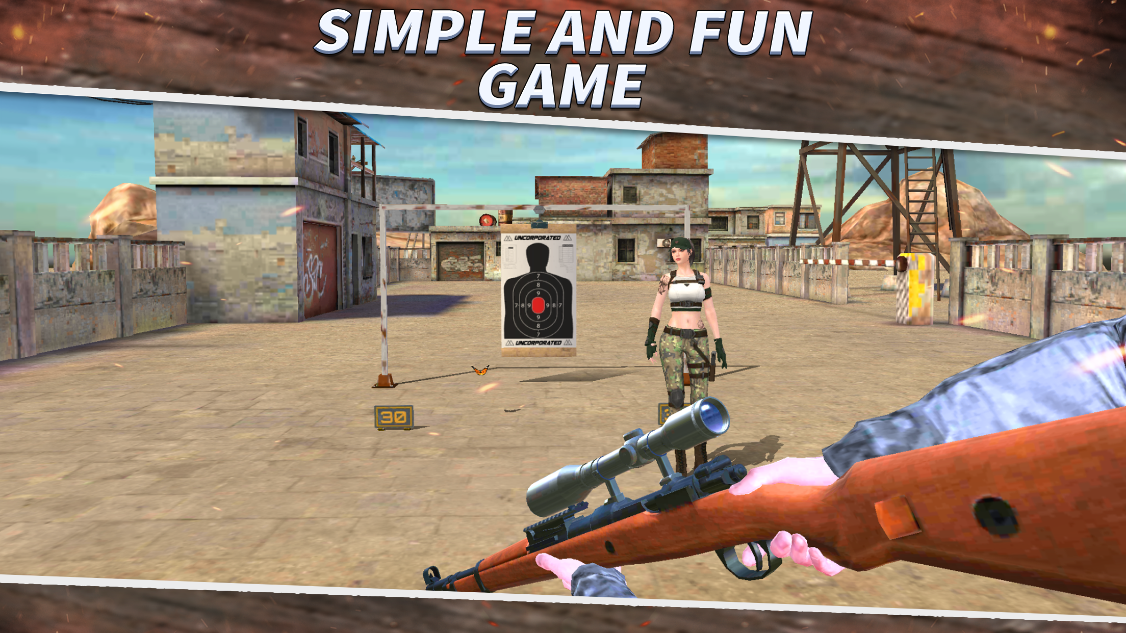 اسکرین شات 6 بازی Sniper Shooting : 3D Gun Game