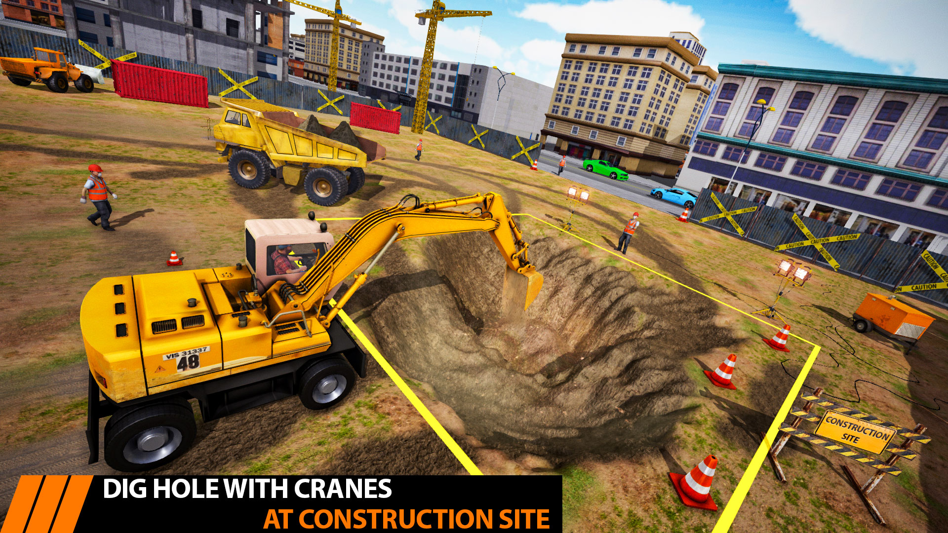 اسکرین شات 2 بازی City Construction Excavator 3D
