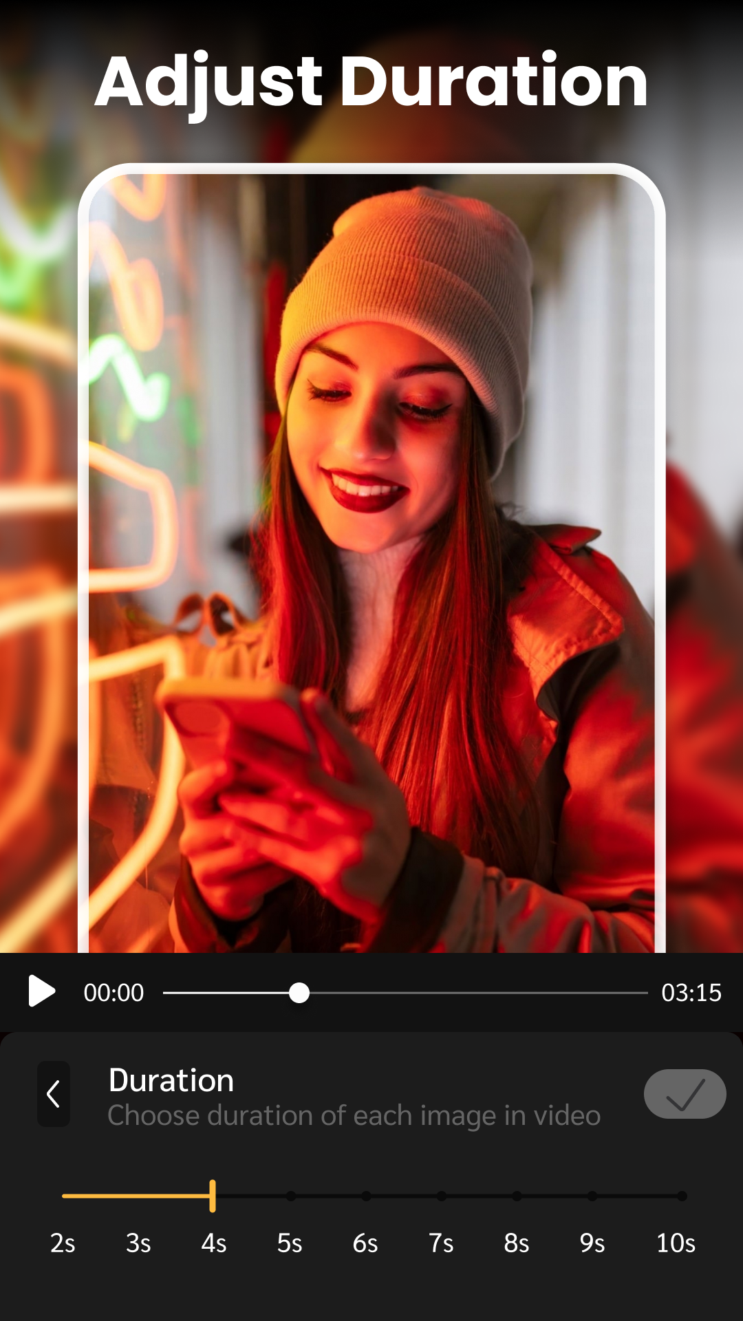 اسکرین شات 5 برنامه Photo Video Slideshow Maker